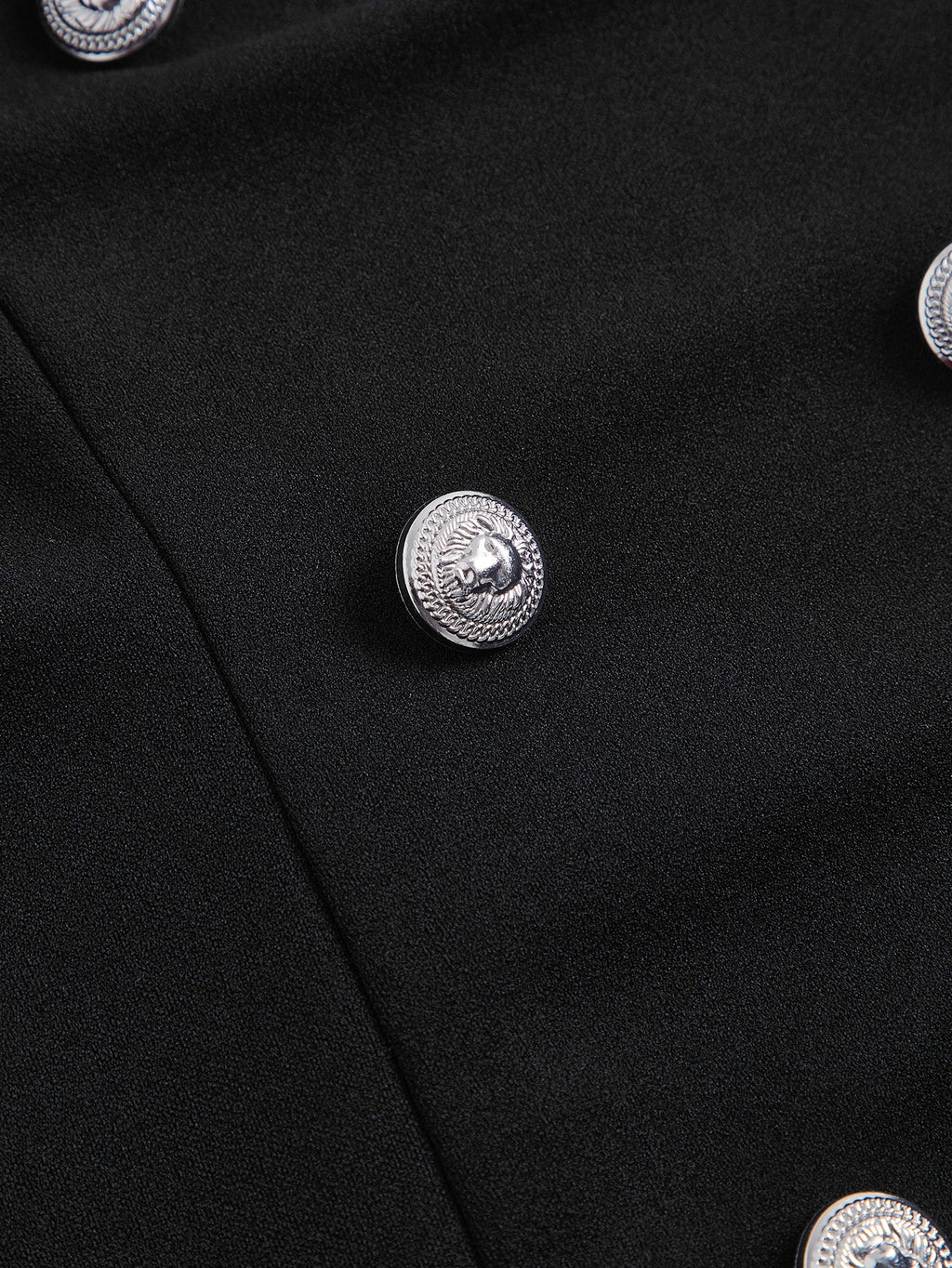 MOD Double Breasted Bow Front 2 In 1 Overall Dress