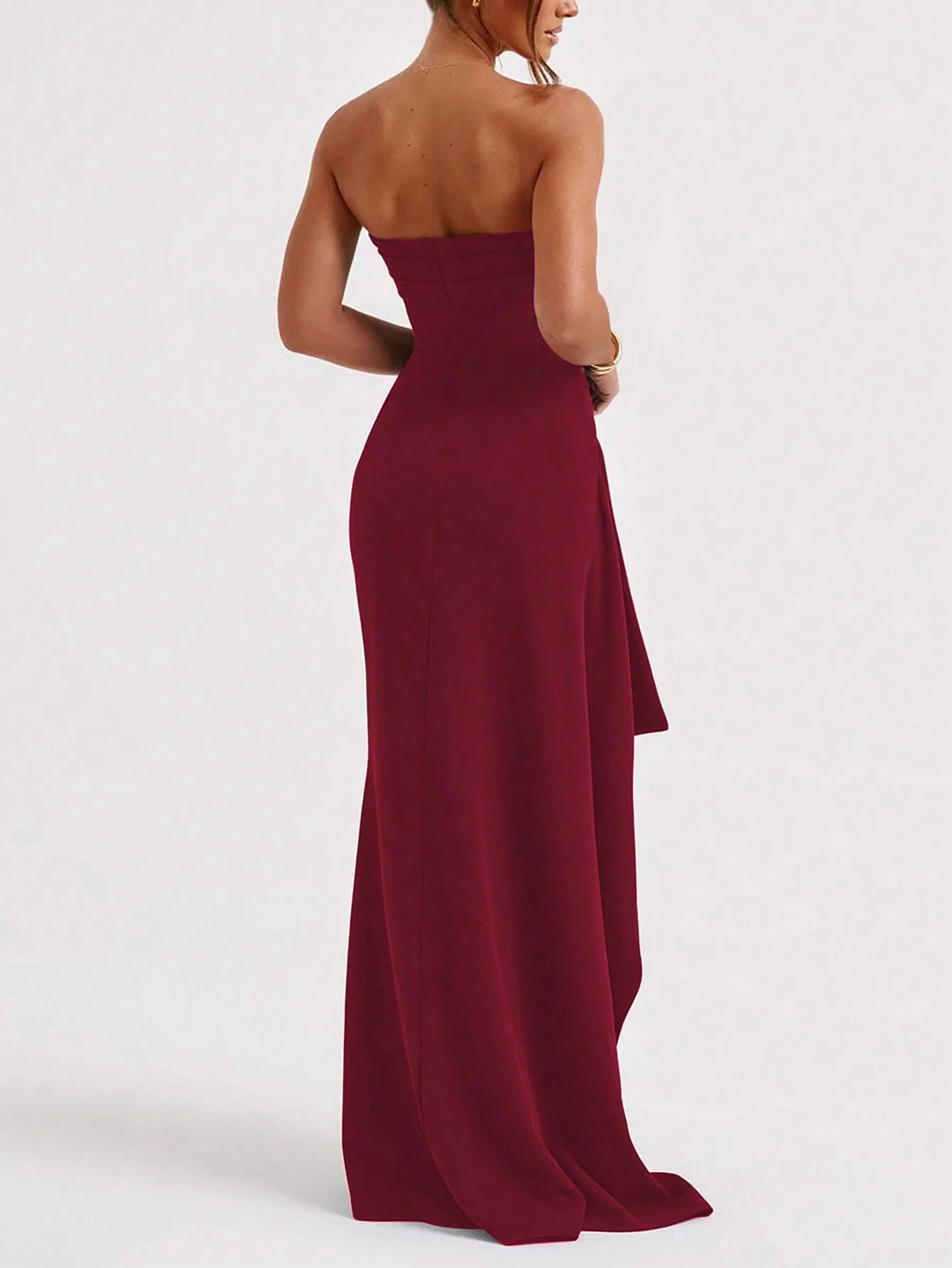 Elegant Backless Chic Wedding Birthday Club Party Dress Sexy Summer Dress For Women - image 2