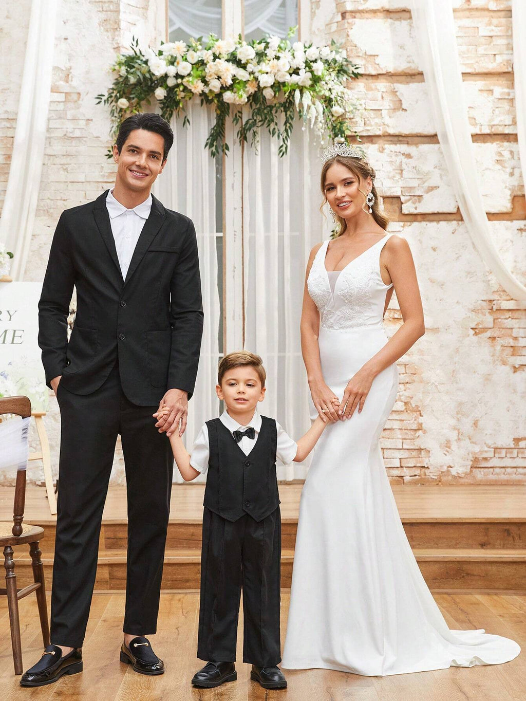 Belle Elegant White Spring Formal Party Wedding Dresses,Exquisite Knitted Wide Strap Deep V-Neck Mesh - image 8
