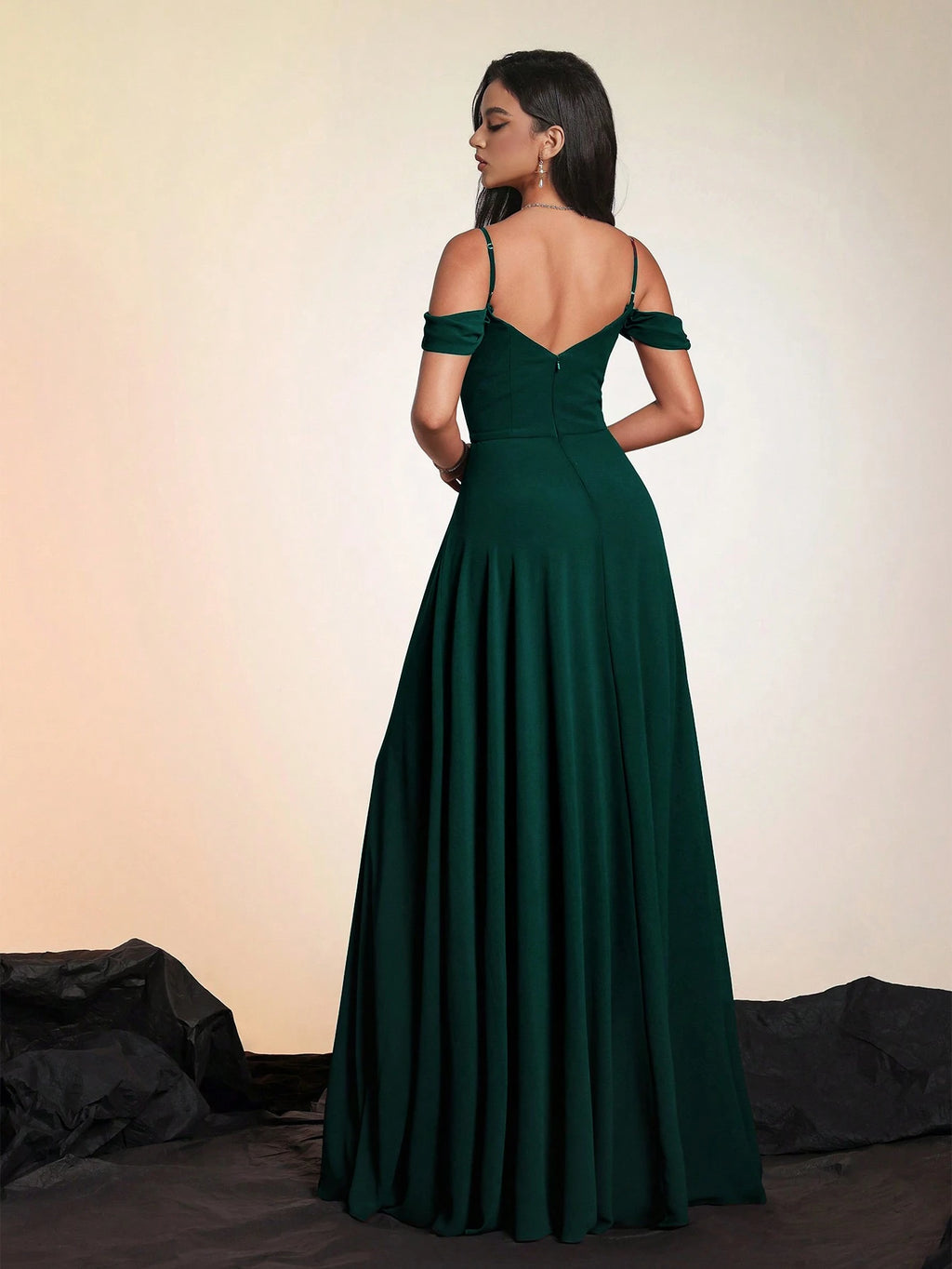 Smilprince Luxury Premium Long Formal Dress, Bridesmaid Dress Wedding Spring - image 12