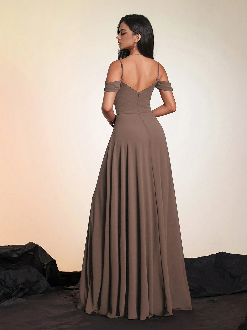 Smilprince Luxury Premium Long Formal Dress, Bridesmaid Dress Wedding Spring - image 10