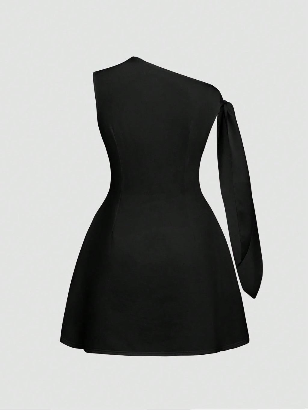 Women's Elegant Solid Color Tie-Shoulder Sleeveless Minimalist Short