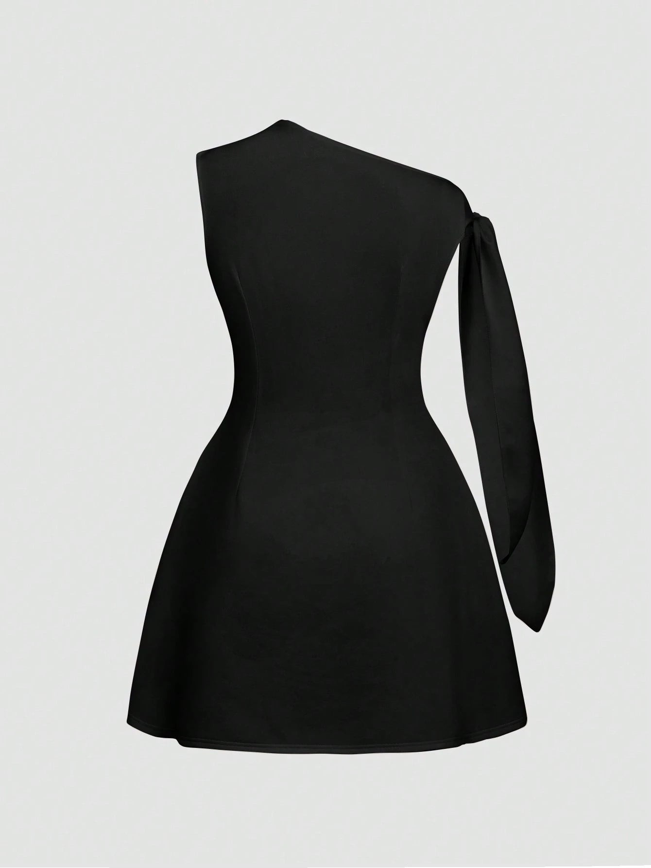 Women's Elegant Solid Color Tie-Shoulder Sleeveless Minimalist Short