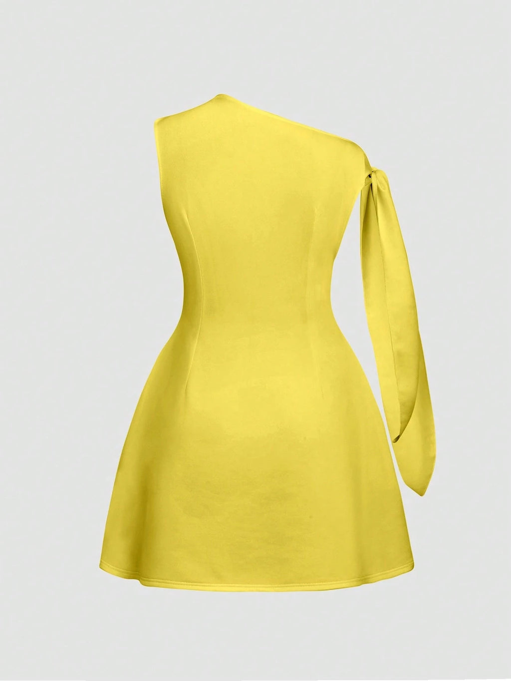 Women's Elegant Solid Color Tie-Shoulder Sleeveless Minimalist Short