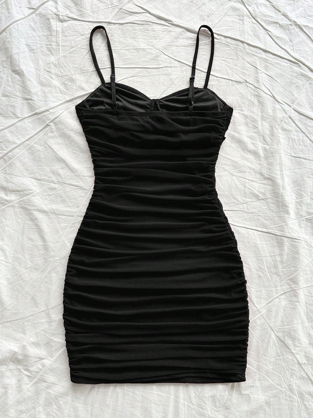 Soleia Vacation Ditsy Floral Ruched Strap Mini Dress, Suitable For Wearing Undergarment Or Outerwear Summer - image 20
