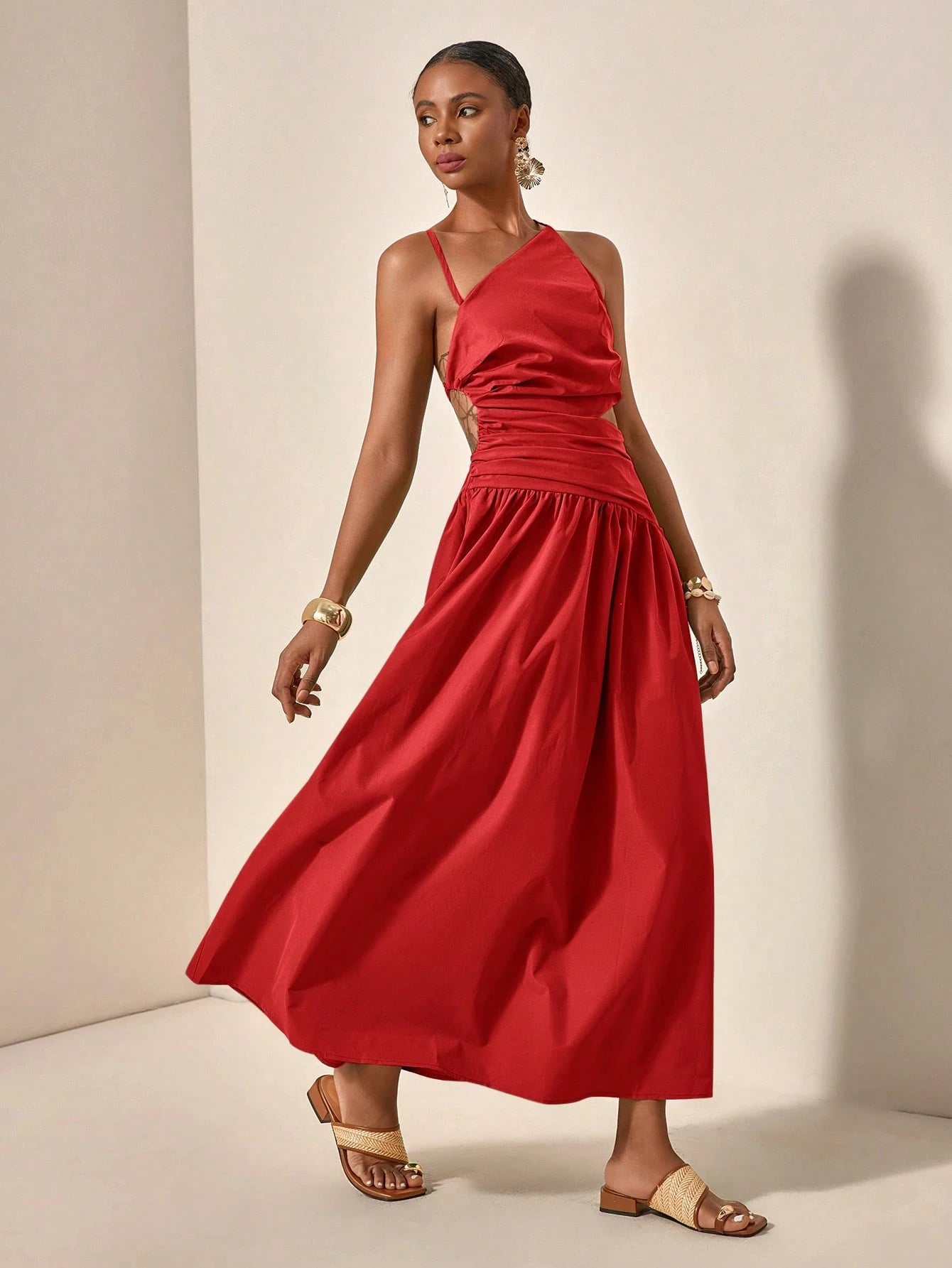 Zivah New Arrival Spring/Summer Casual Vacation Asymmetric Hollow-Out