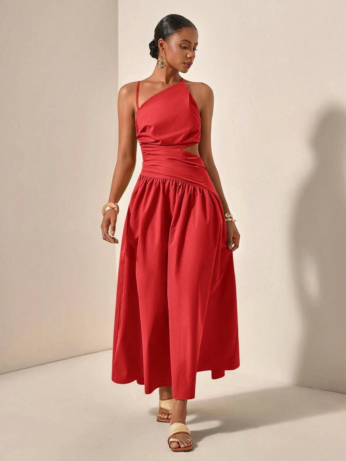 Zivah New Arrival Spring/Summer Casual Vacation Asymmetric Hollow-Out