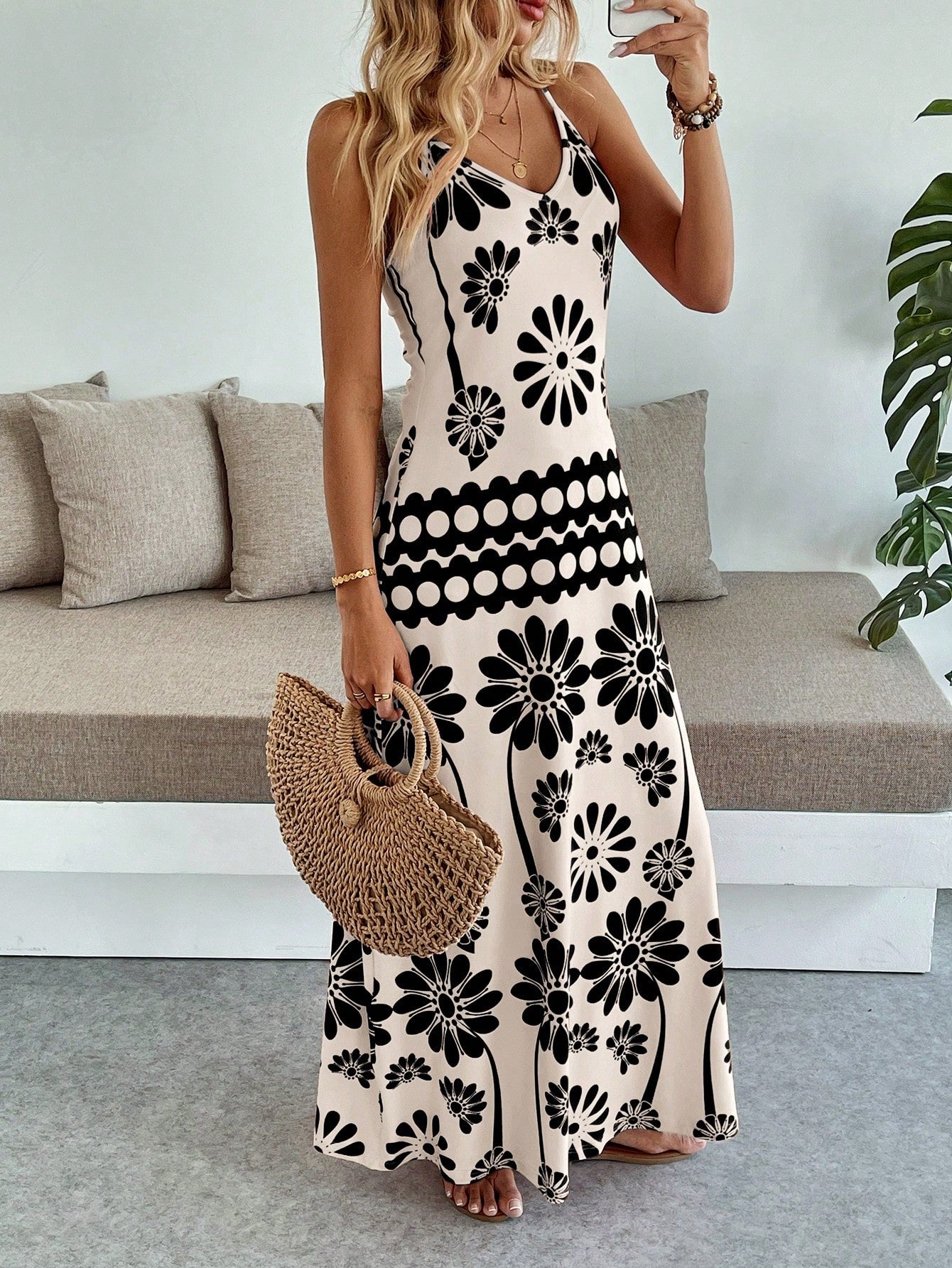 Flora Isola Flora Isola Women's Casual Vacation Bohemian Style