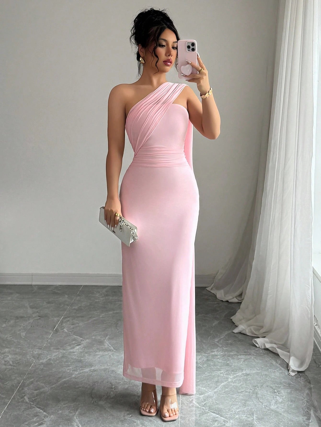 Elenzga Women's Elegant Party Dress, Sleeveless Backless Fitted Dress, Suitable For Spring/Summer - image 5