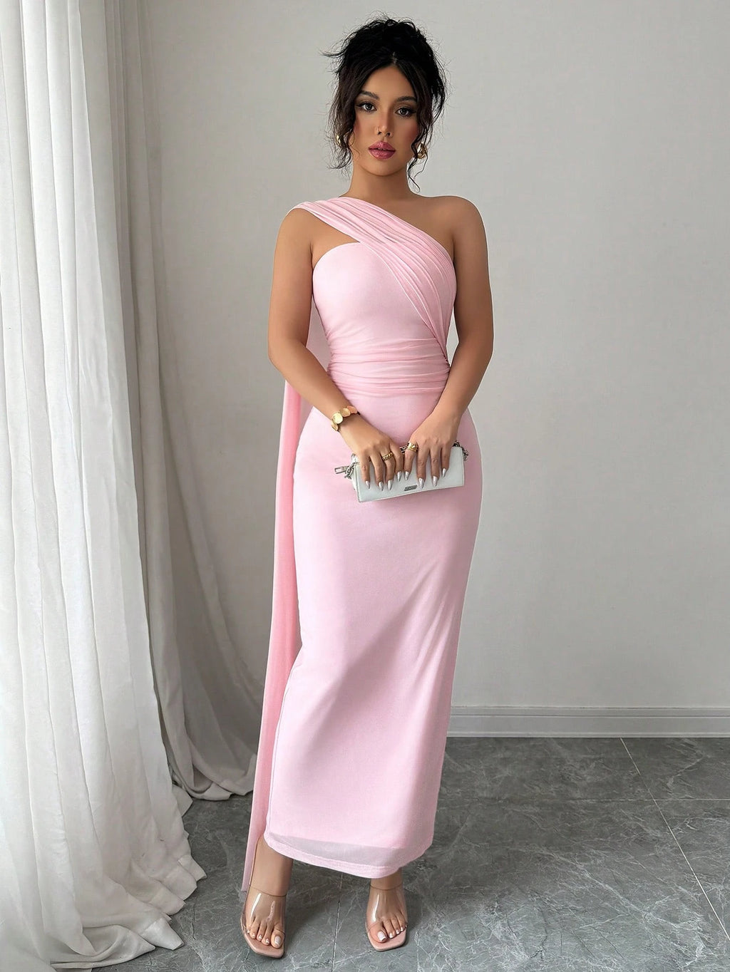 Elenzga Women's Elegant Party Dress, Sleeveless Backless Fitted Dress, Suitable For Spring/Summer - image 10
