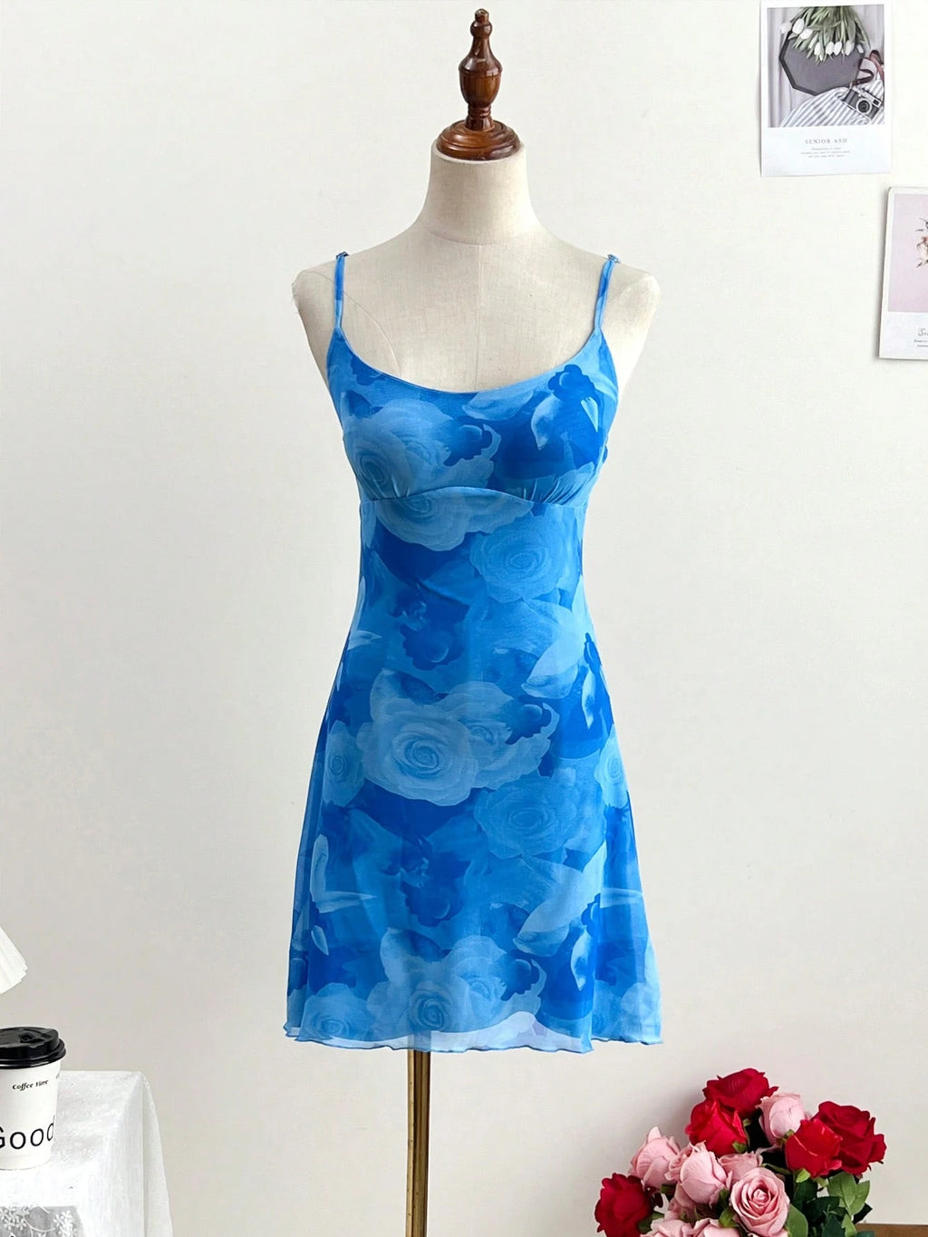 There Are Beachwear, And Buscar. Floral Fitted Dress, Camisole Slip