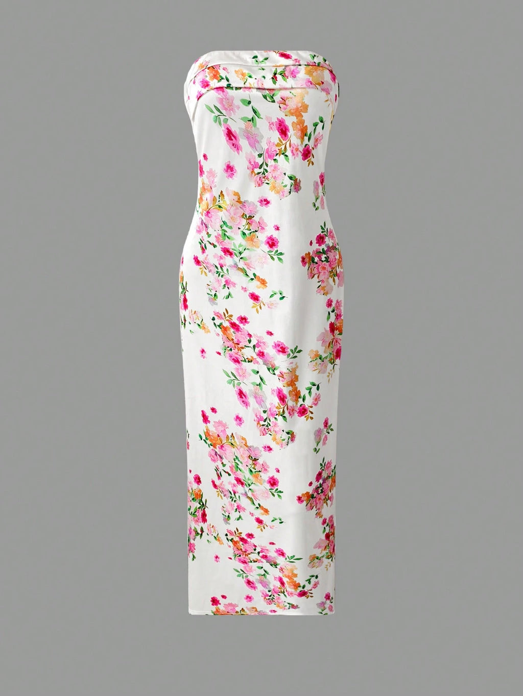 Women Daily Modest Long Sleeve Floral Print Maxi Dress, Loose A-Line Ankle Dress, Fabric Elegant Casual - image 14