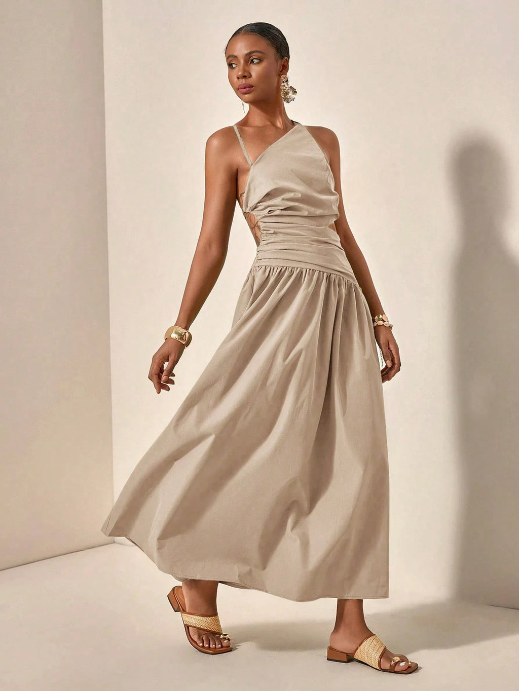 Zivah New Arrival Spring/Summer Casual Vacation Asymmetric Hollow-Out