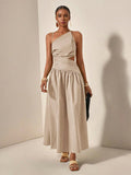 Zivah New Arrival Spring/Summer Casual Vacation Asymmetric Hollow-Out