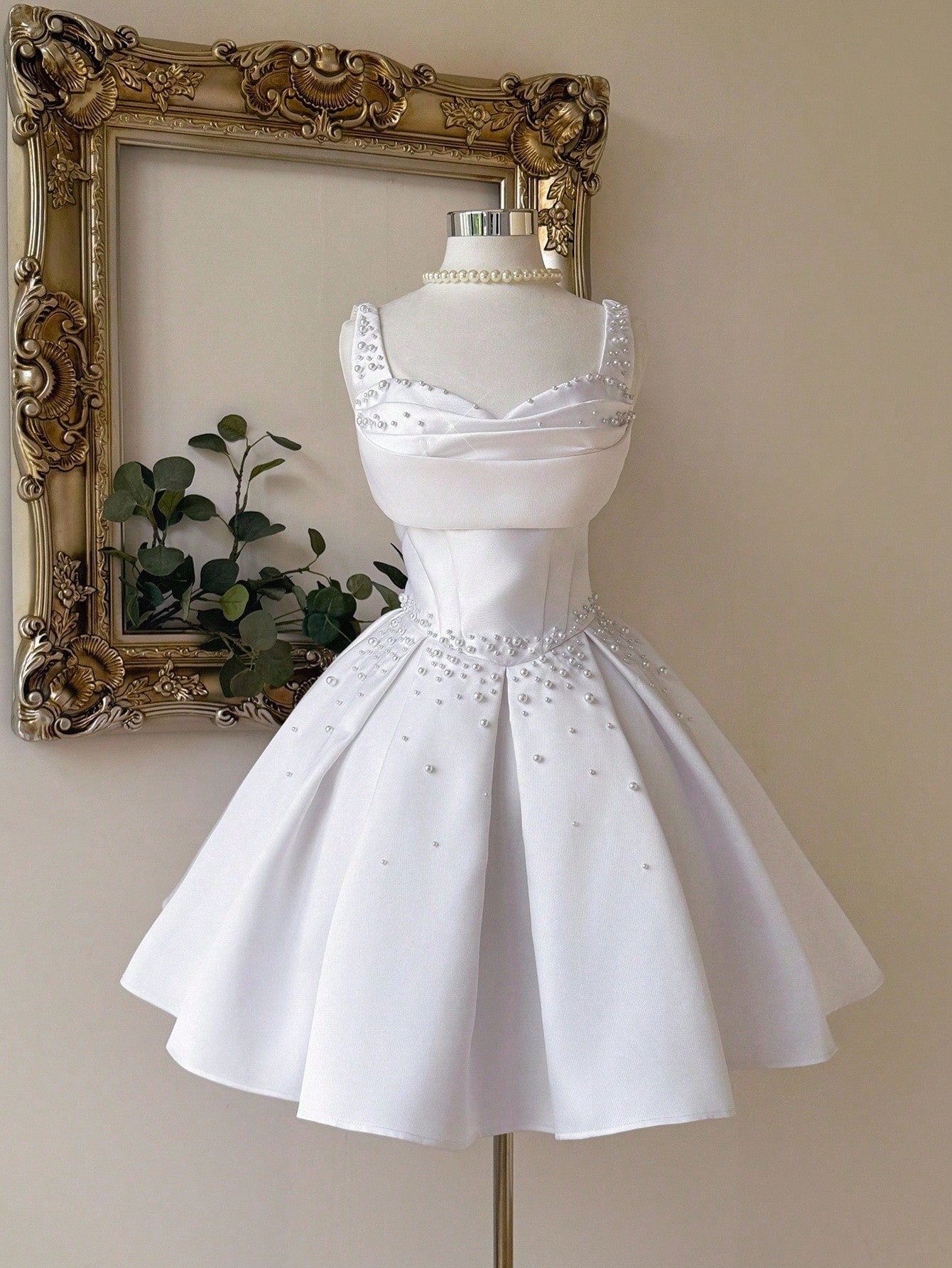 Lovelzi Purple,Summer,Elegant,Bridal Shower,Evening,Party Satin Sweetheart Neckline Mermaid Dress With Faux - image 8