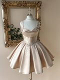 Lovelzi Purple,Summer,Elegant,Bridal Shower,Evening,Party Satin Sweetheart Neckline Mermaid Dress With Faux