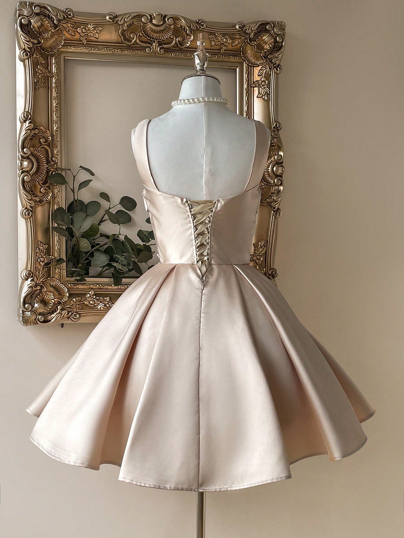 Lovelzi Purple,Summer,Elegant,Bridal Shower,Evening,Party Satin Sweetheart Neckline Mermaid Dress With Faux - image 6