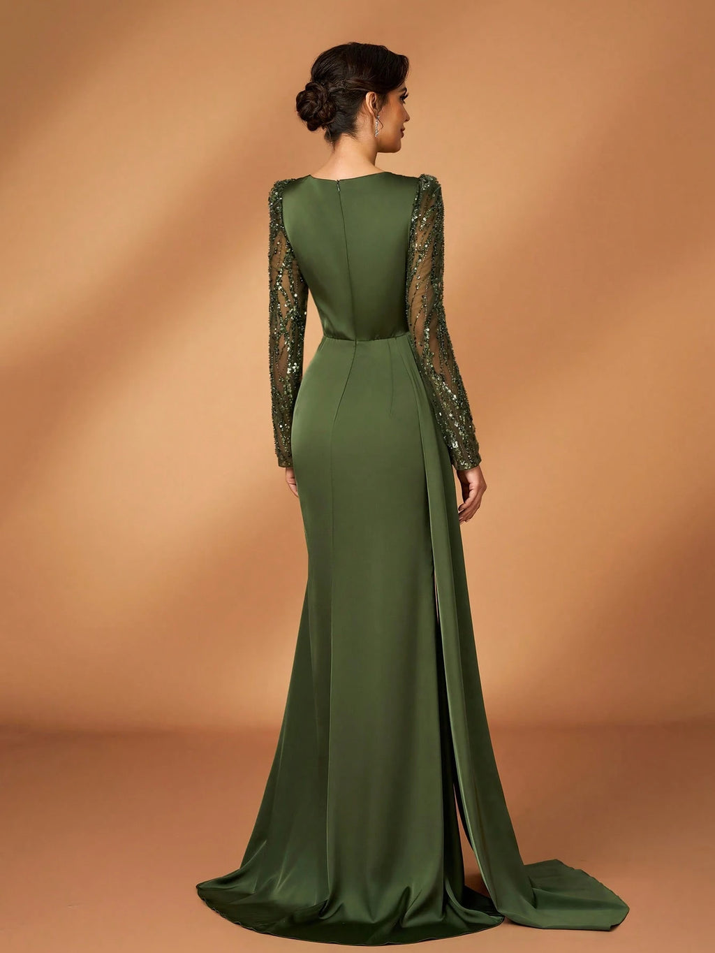 Serin Elegant Sequin Floor-Length Formal Dress For Mother Of The Bride - image 11