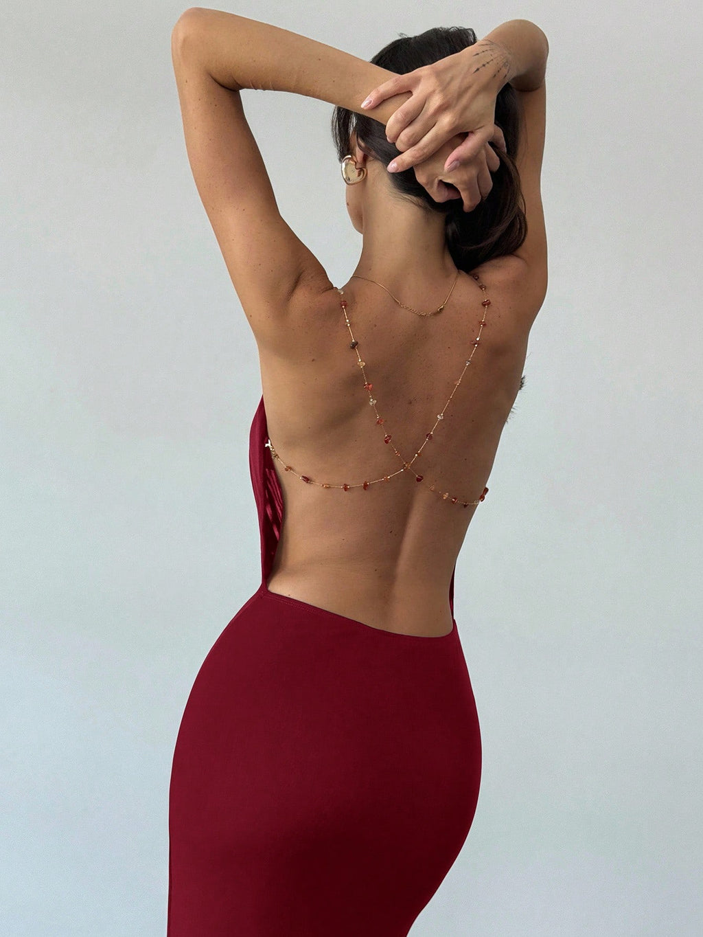 Aloruh Sexy Floral Print Backless Dress, Summer,Summer Dresses For Women - image 19