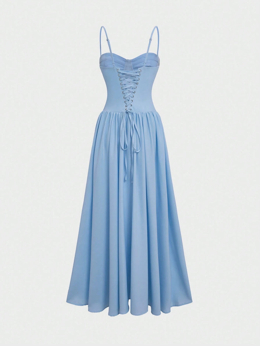 Elegant Romantic Pleated Midi Dress, Suitable For Casual, Date,