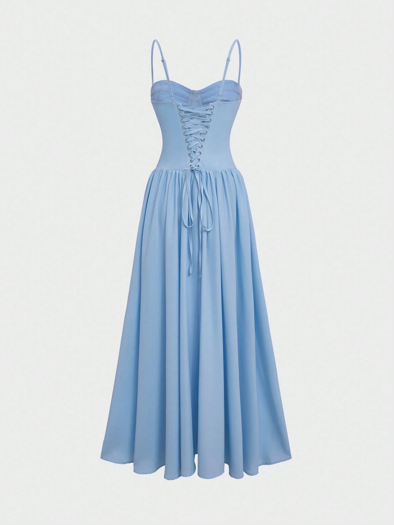 Elegant Romantic Pleated Midi Dress, Suitable For Casual, Date,