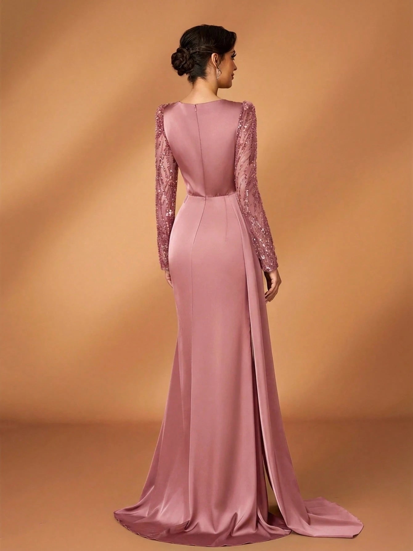Serin Elegant Sequin Floor-Length Formal Dress For Mother Of The Bride - image 20