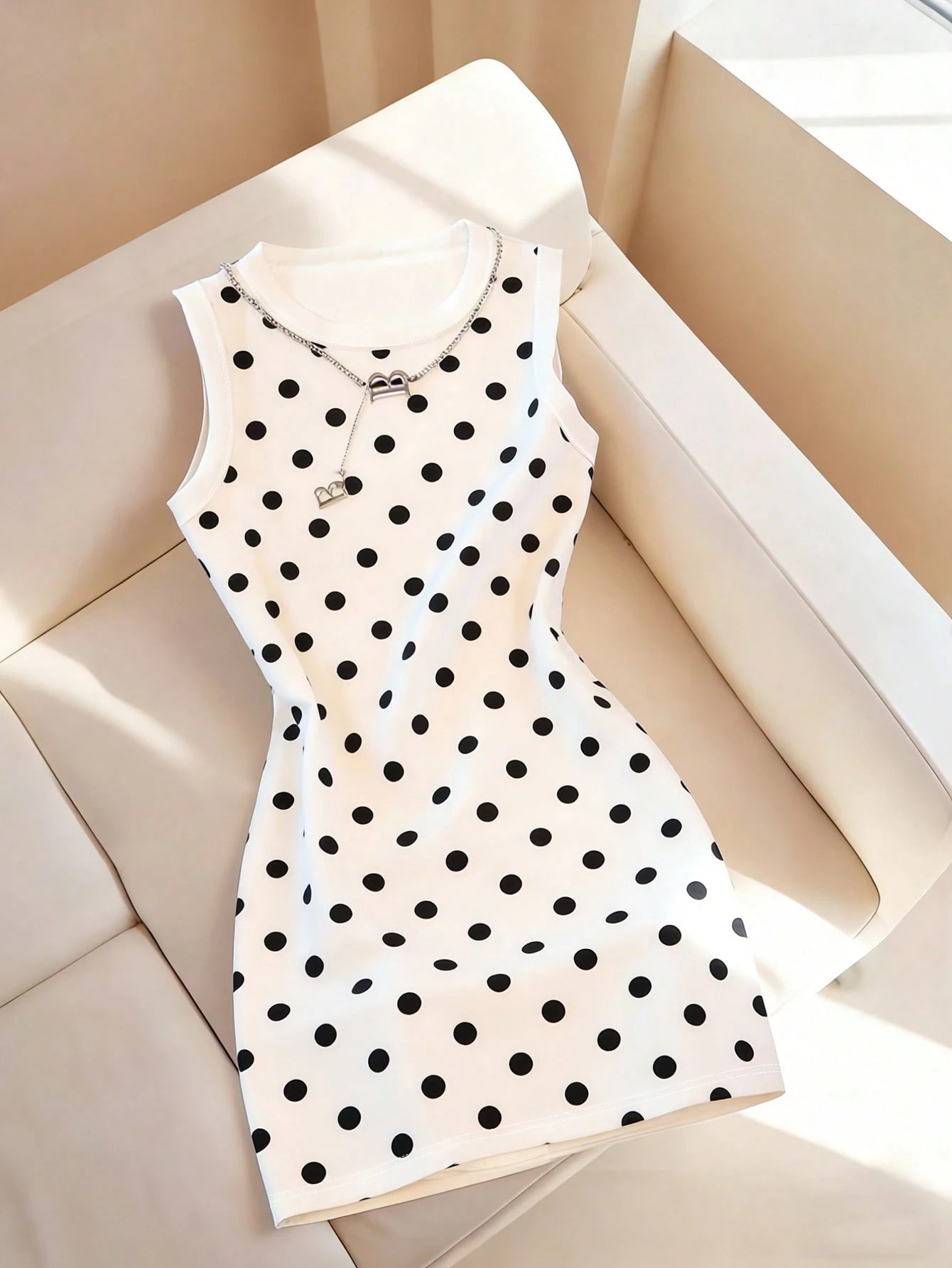 Resyla Casual Vintage Khaki & Light Color Floral Print Dress