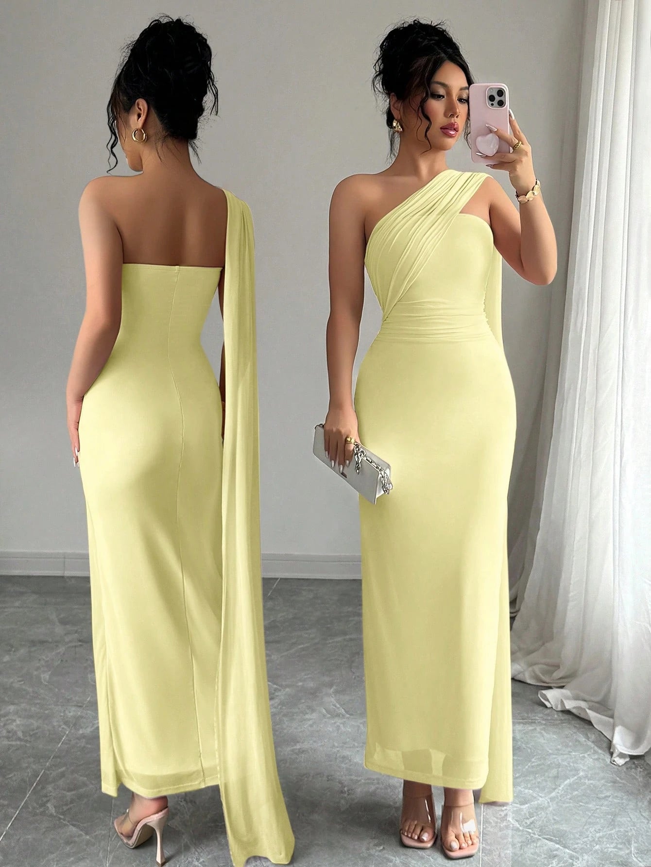 Elenzga Women's Elegant Party Dress, Sleeveless Backless Fitted Dress, Suitable For Spring/Summer - image 16