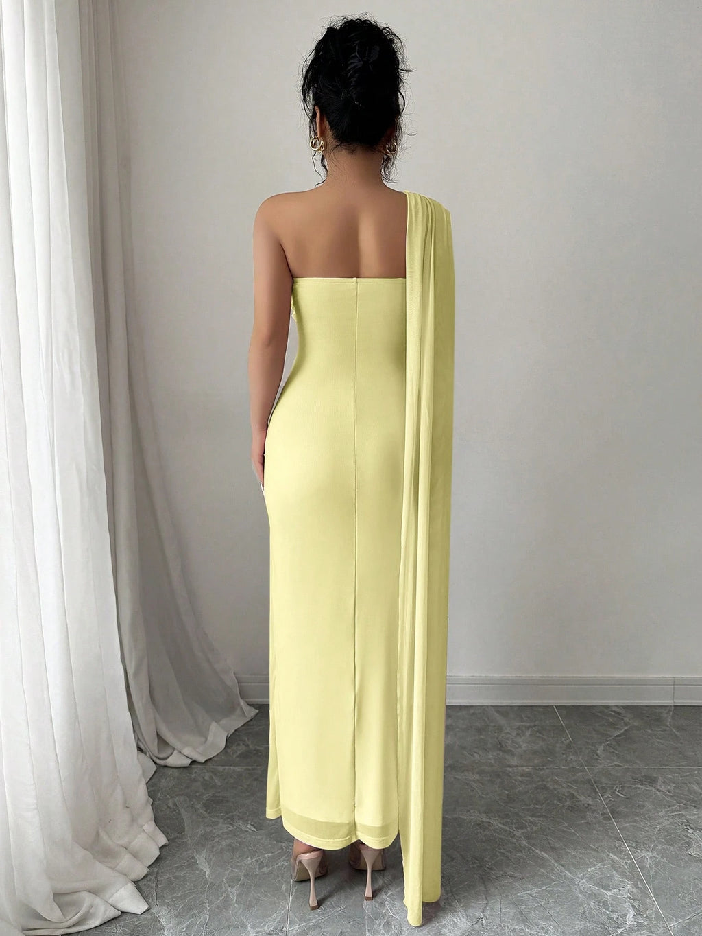 Elenzga Women's Elegant Party Dress, Sleeveless Backless Fitted Dress, Suitable For Spring/Summer - image 17