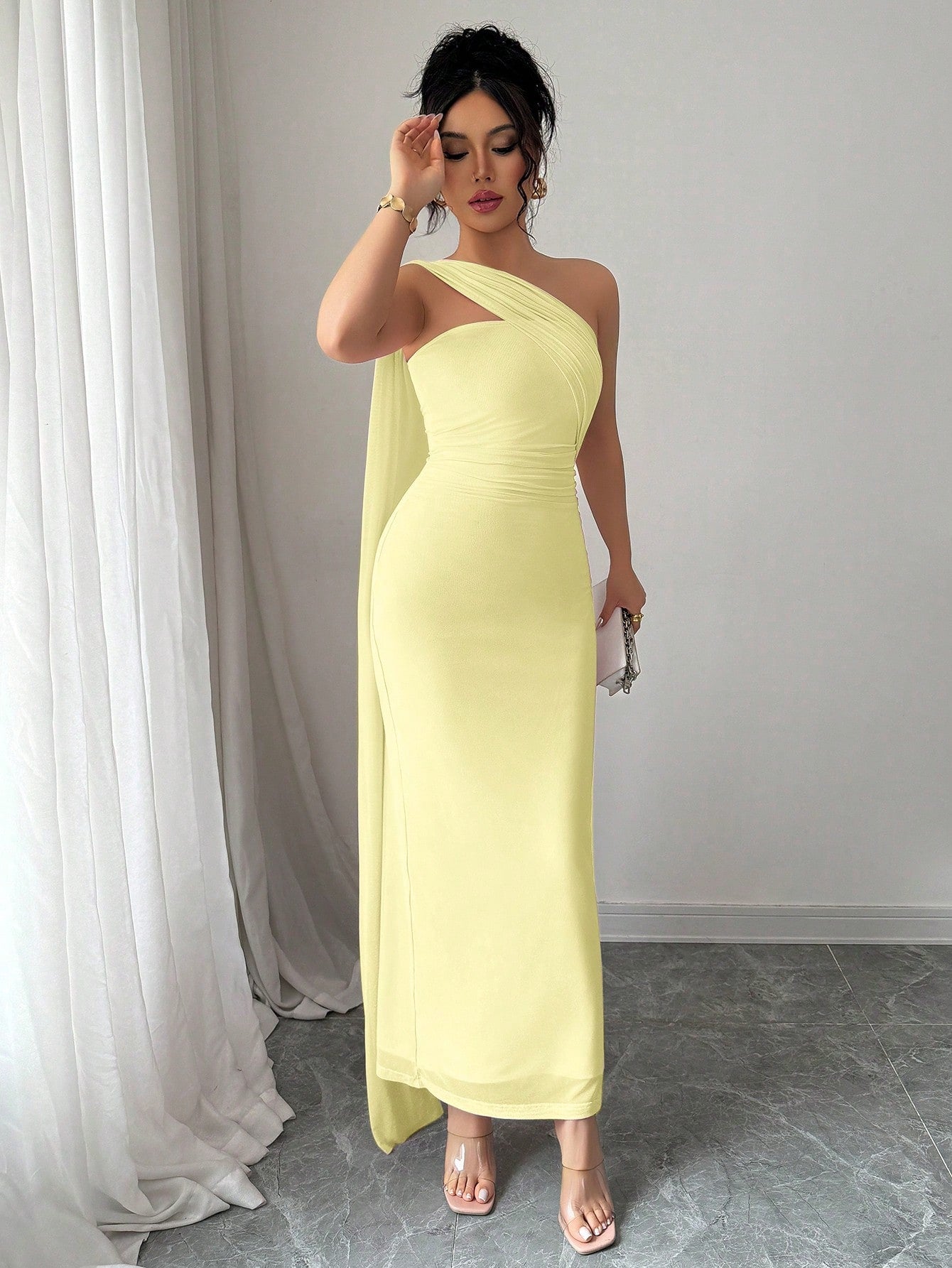 Elenzga Women's Elegant Party Dress, Sleeveless Backless Fitted Dress, Suitable For Spring/Summer - image 19
