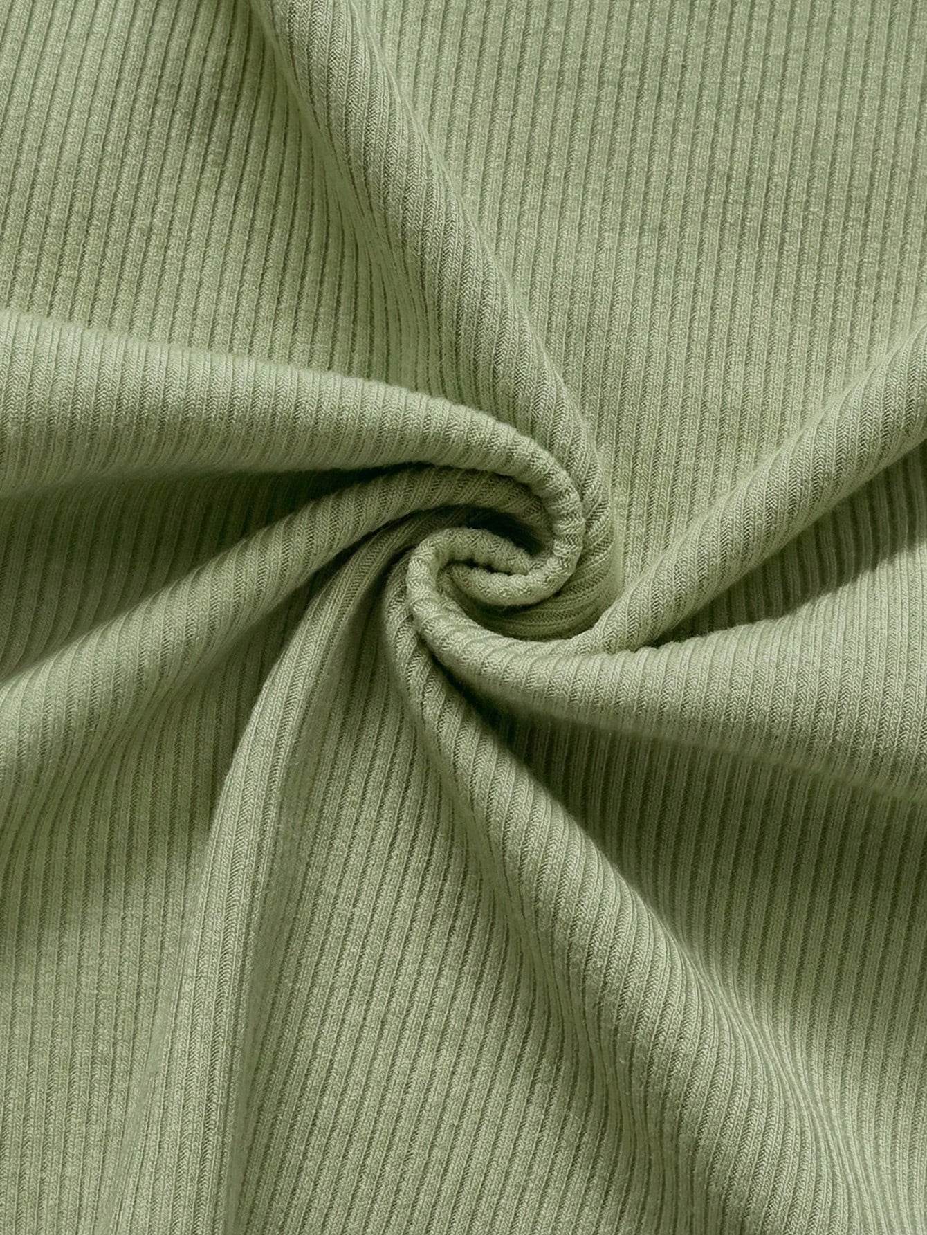 INAWLY French Knit V-Neck Waist-Defining A-Line Dress