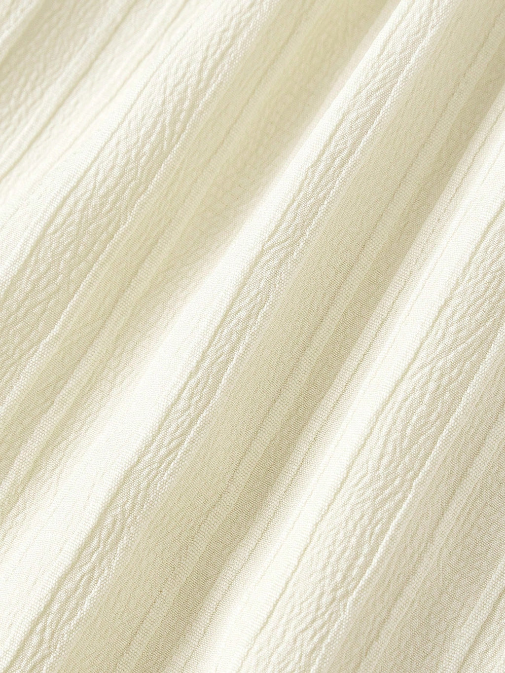 Skyraze Women's Cream White Shell Trim Cutout Waist Cami Mini Dress,Summer,Boho,Beach - image 6