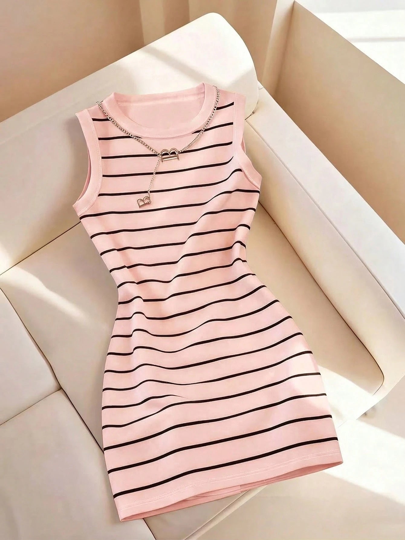 Resyla Casual Vintage Khaki & Light Color Floral Print Dress