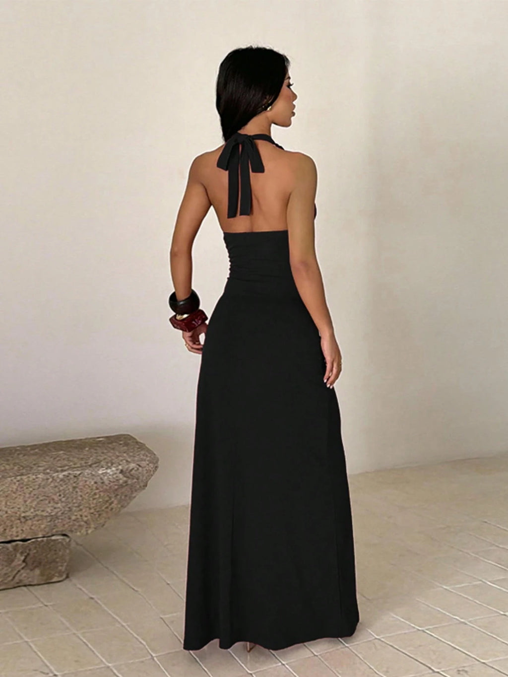 Summer, Elegant Party Dress, Waist Pleated Luxury Evening Dress With
