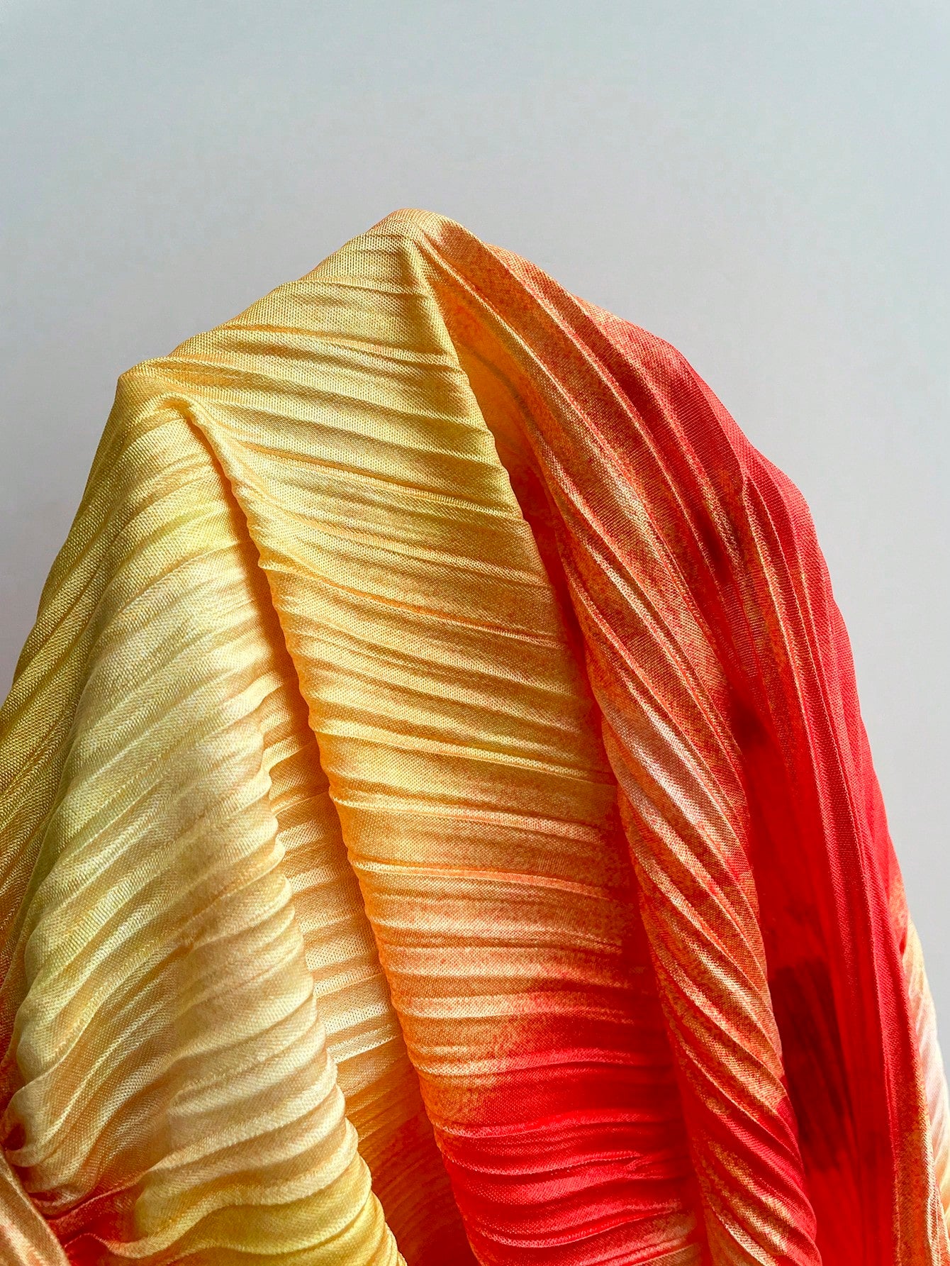 Rusttydustty Party Sunset Tie-Dye Backless Mini Dress, Vacation Pleated Flowy Dress, Tea Party, Beach, - image 8