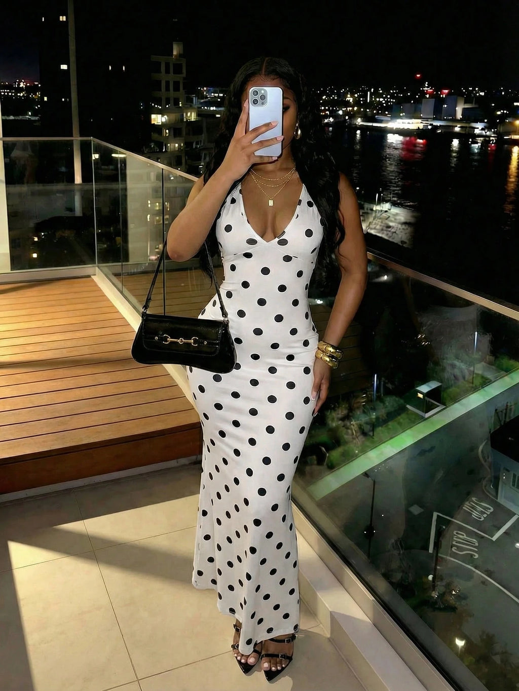 Slaydiva Deep V Neckline, Sleeveless Design, Backless Design,