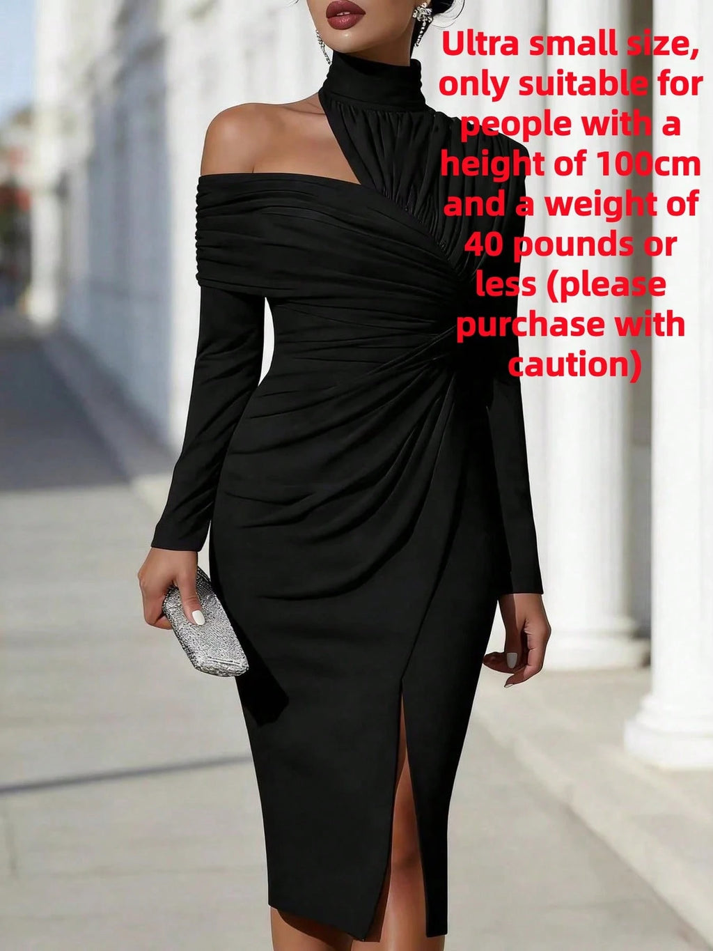 Women's French Summer Fashion Solid Color Elegant Asymmetric Design Olive Green Hanging Neck Off Shoulder - image 16