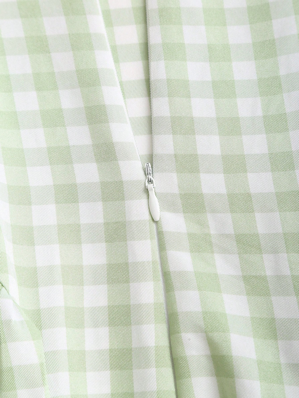 Sweetra French Romantic Plaid Flared Skirt Sweet Puff Dress Spaghetti