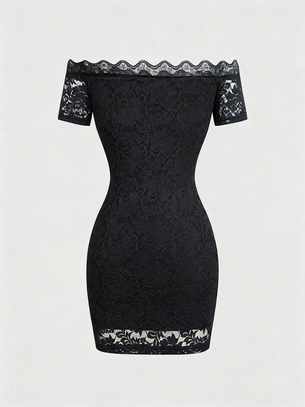 Celisse Lace Off-Shoulder Sexy & Elegant Women's Mini Dress