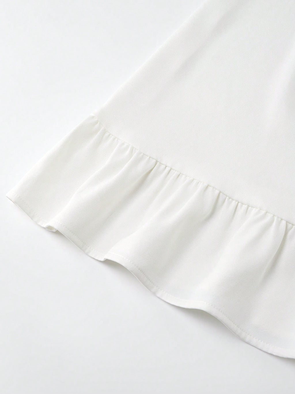 GlowEve Women's Sleeveless White Waist Cinched Mini Dress - image 9