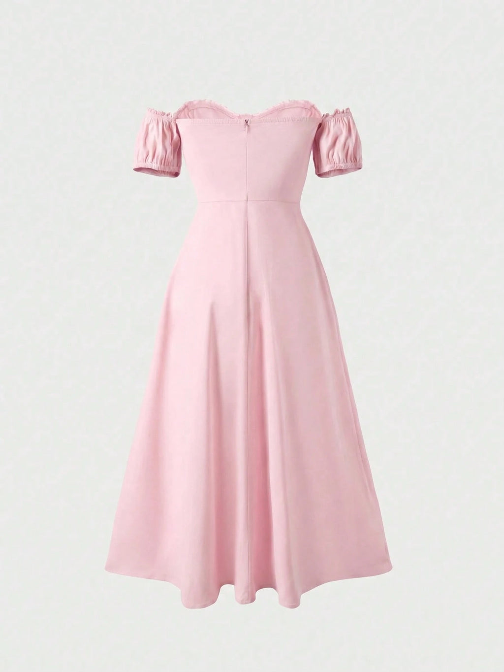 Glamful Elegant Sexy Charming Romantic Bodycon Off-Shoulder Dress,
