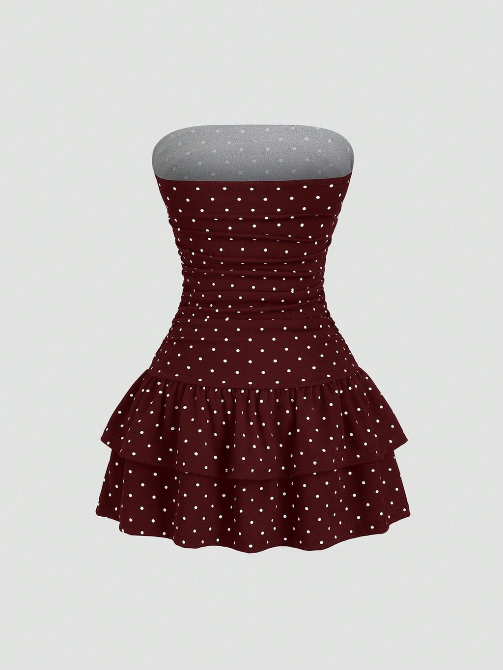 Sweetra Black And White Polka Dot Summer Cute Picnic Dress,French