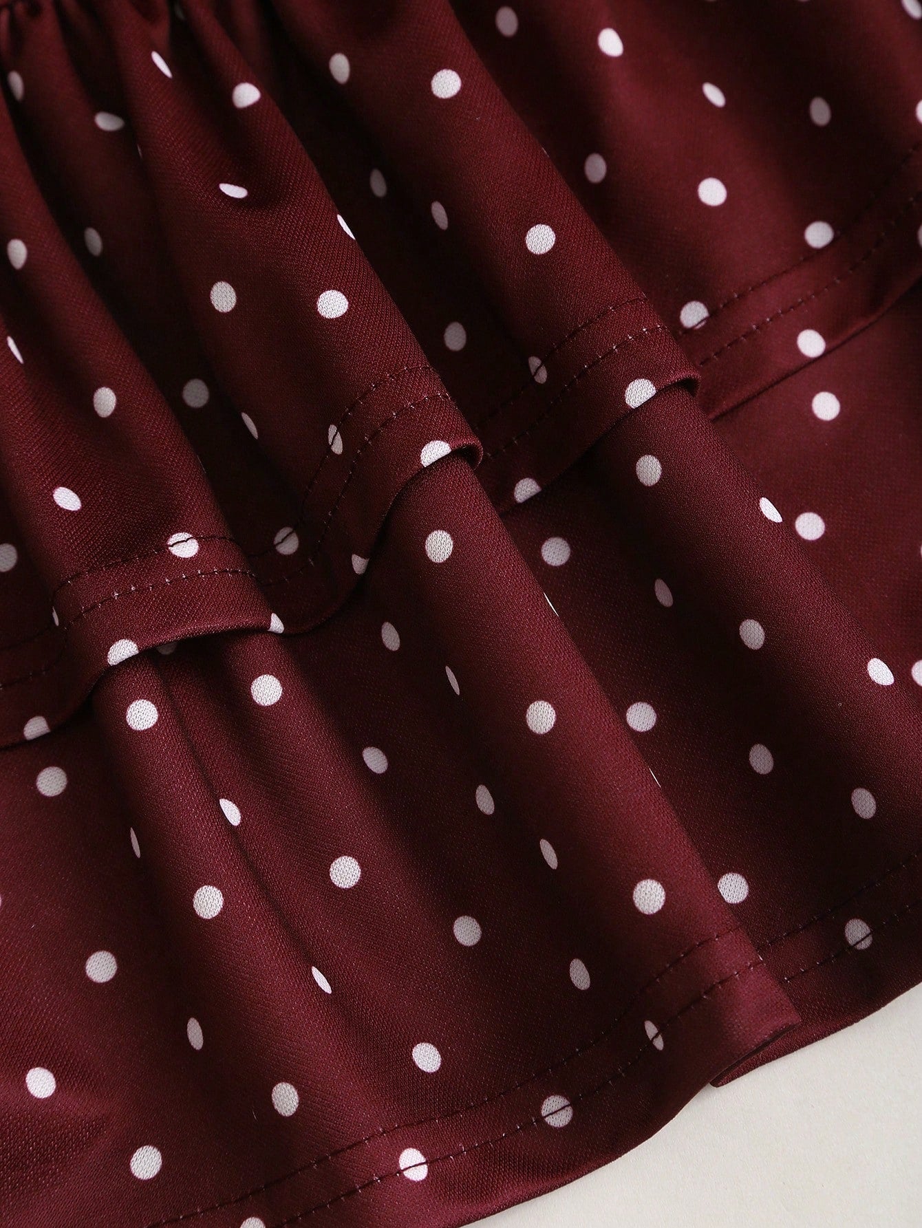 Sweetra Black And White Polka Dot Summer Cute Picnic Dress,French
