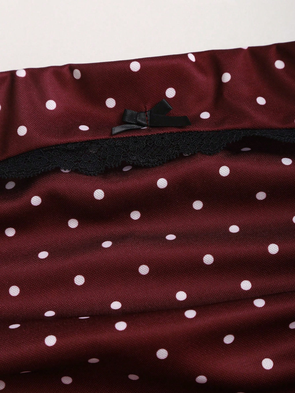 Sweetra Black And White Polka Dot Summer Cute Picnic Dress,French