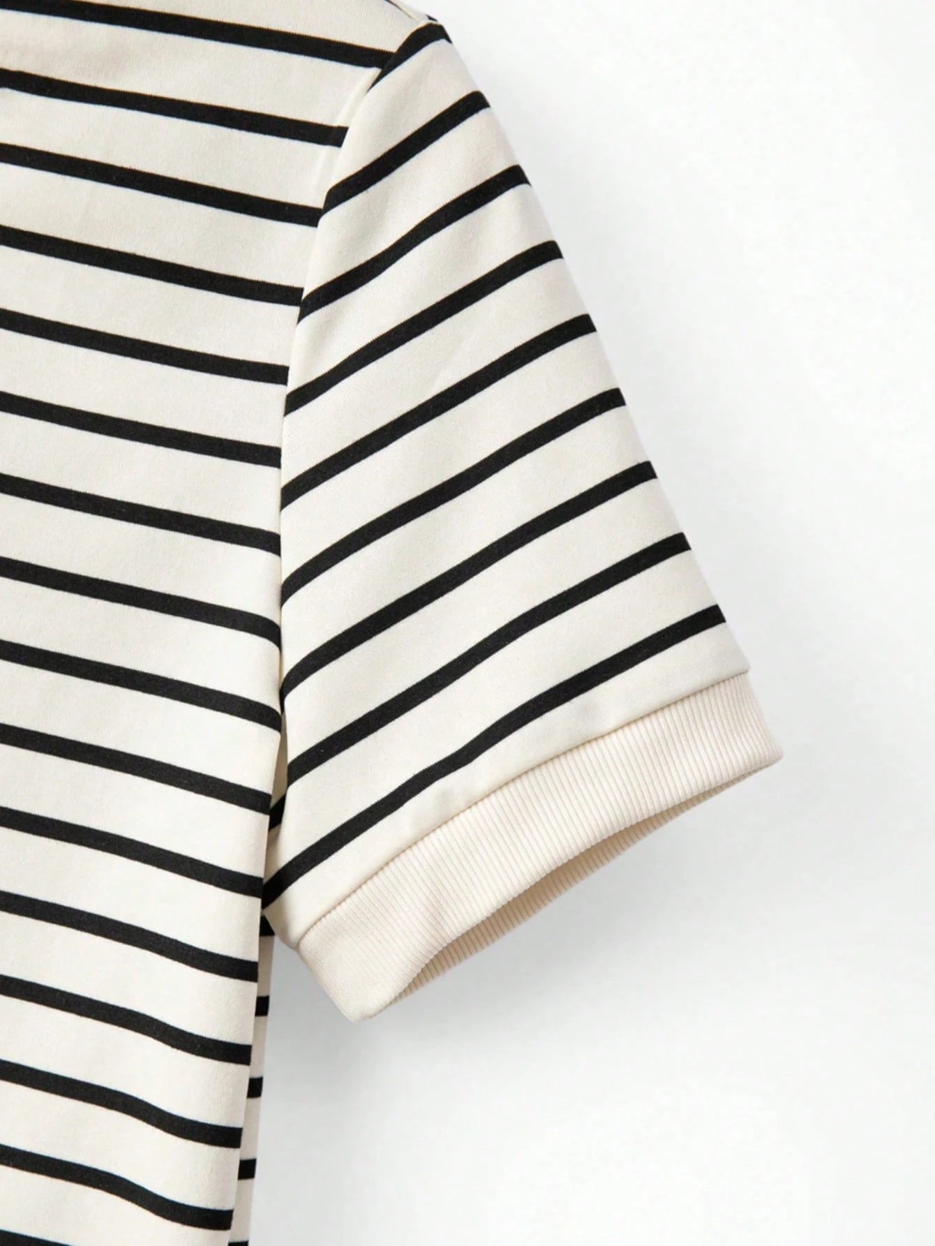 Franclia Women's Vintage Striped Short Sleeve Dress For Summer,
