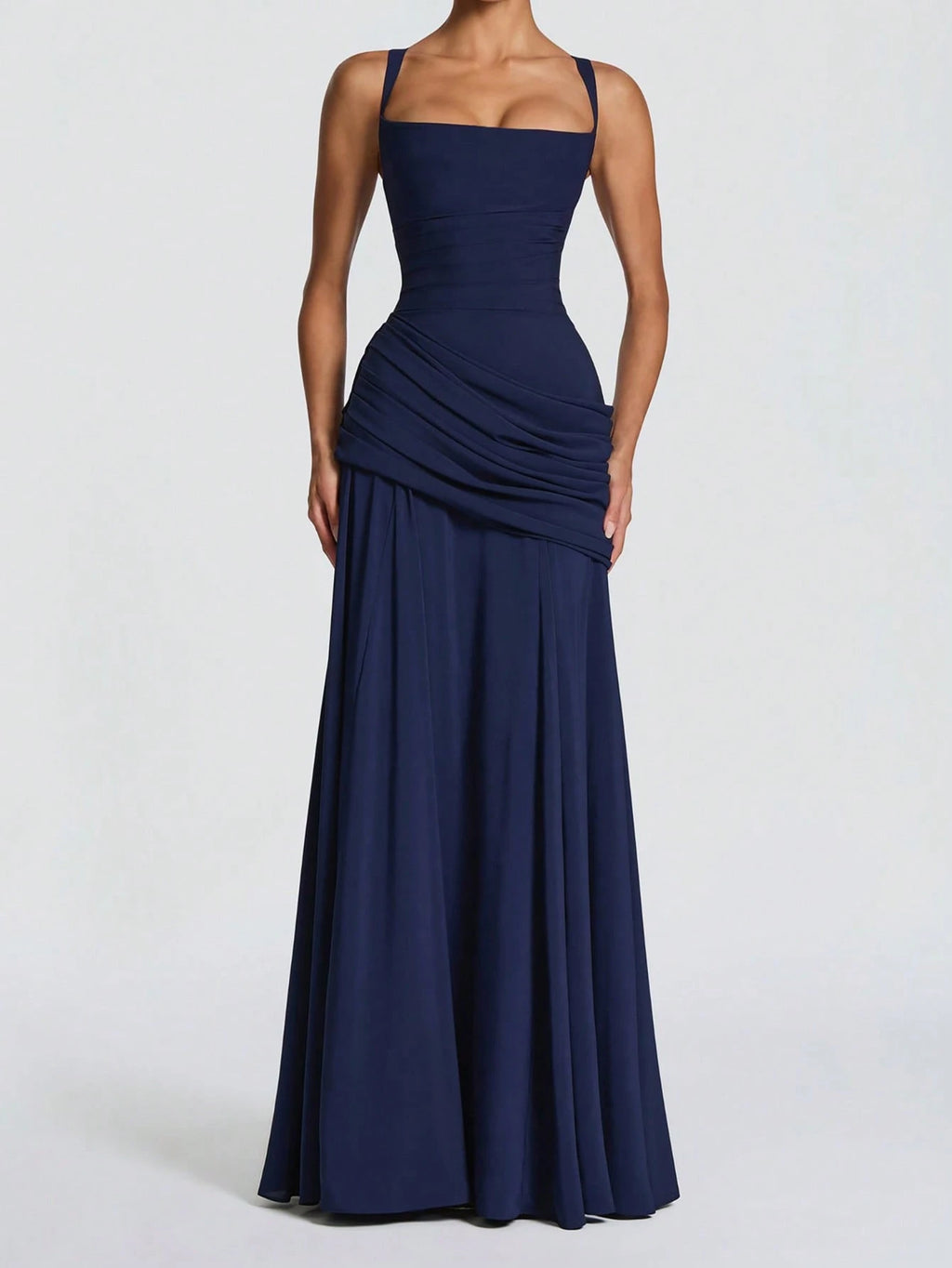 Yellow Elegant Strapless Summer Fitted Dress, Casual Backless Sleeveless Pleated Party Club Dress For Women - image 18