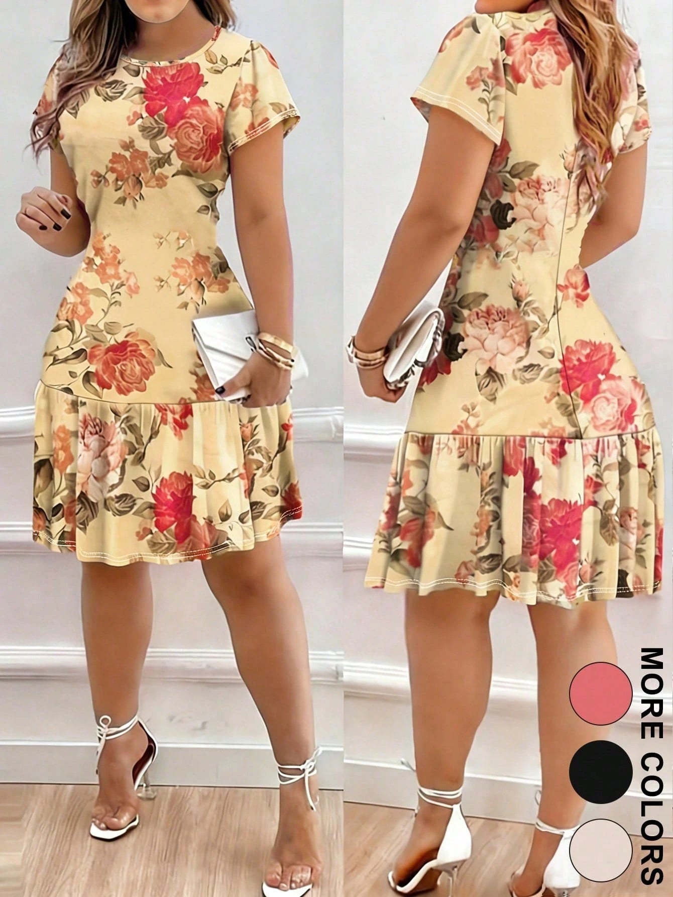 New Arrival Spring/Summer Fashion Digital Printed Milk Silk Fabric