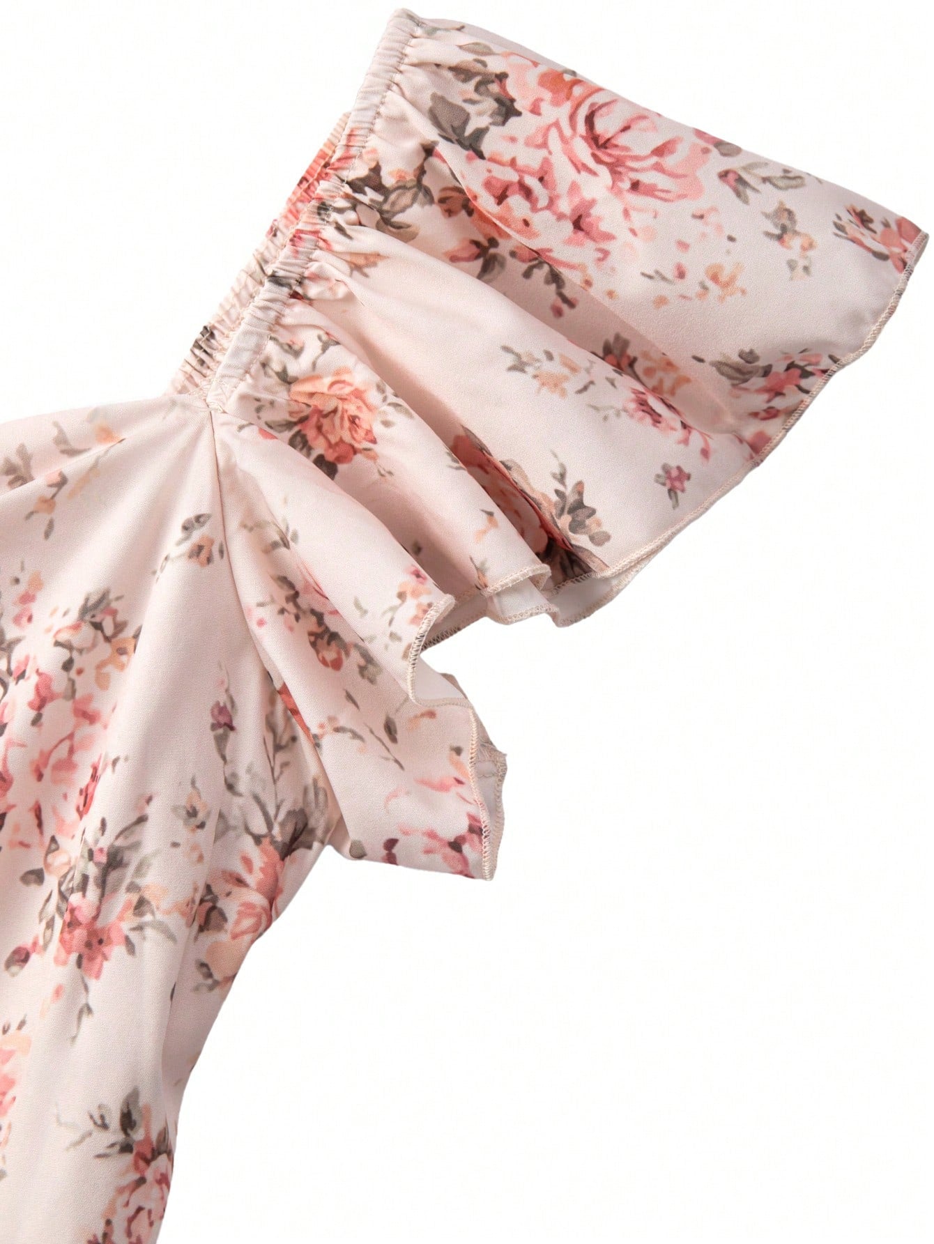 Elenzya Pink Floral Dress For Women,Summer Cottage Core Vintage