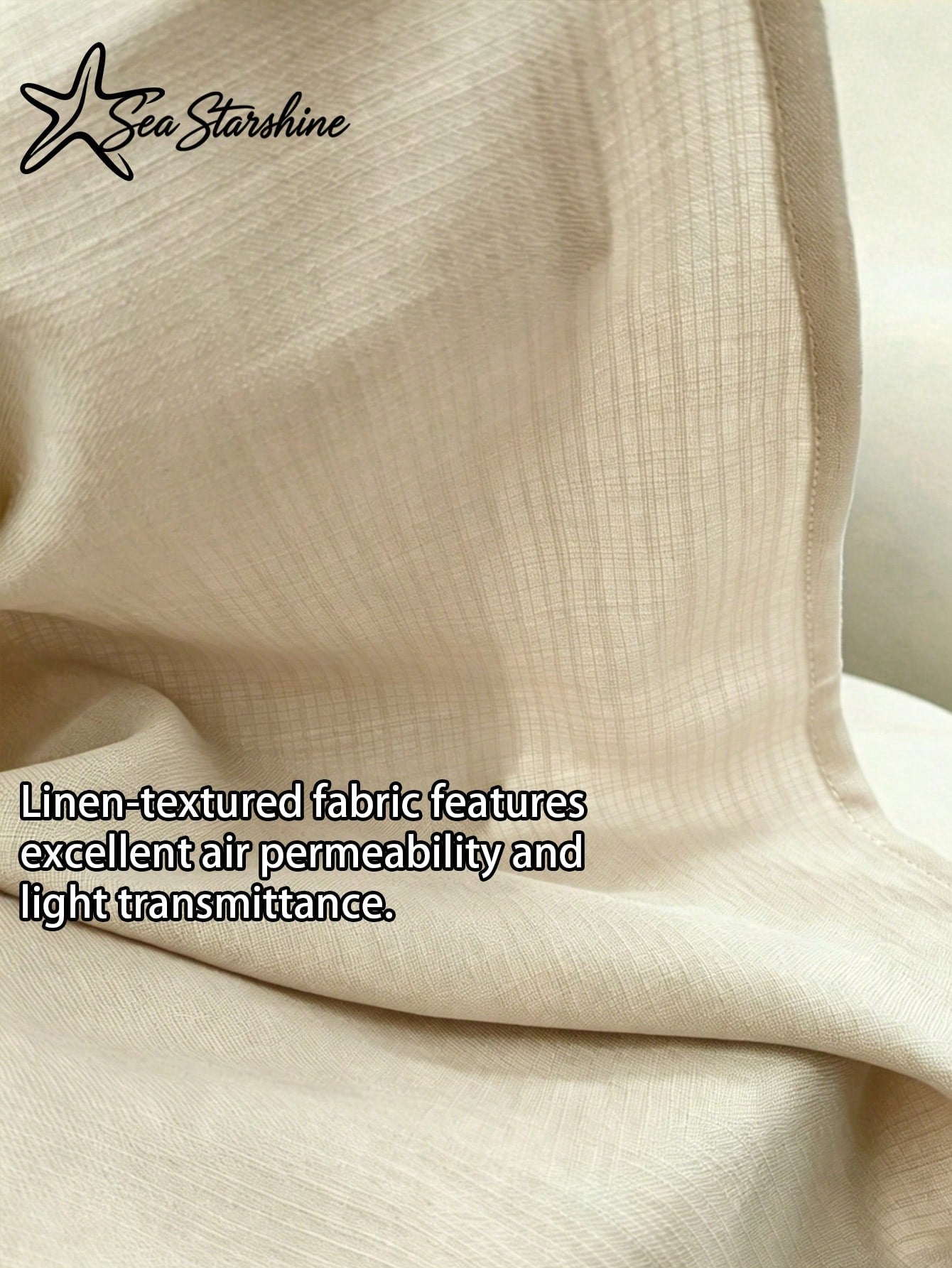 Starfish Women's Fashionable Versatile Minimalist Elegant Khaki Round Neck Sleeveless Dress, Suitable For - image 8