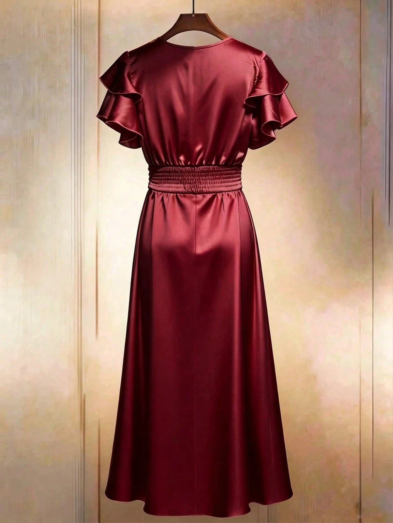 GlowEve Spring/Summer New Women's Long Dress With Waist Cinched
